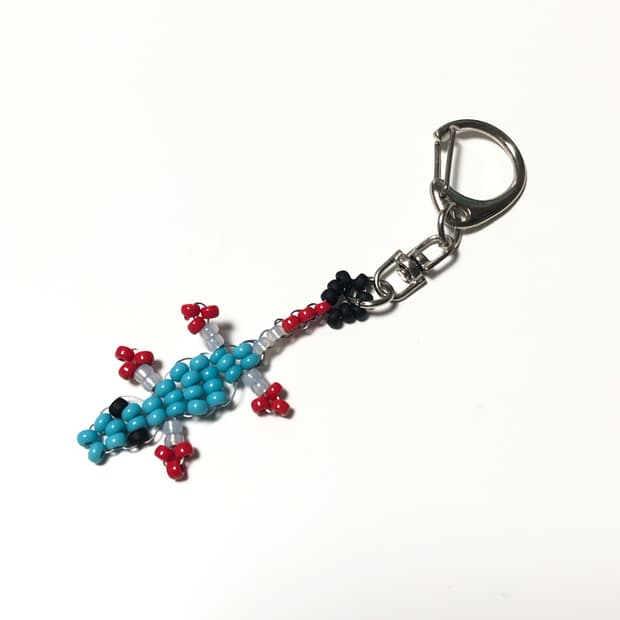 도마뱀 비즈키링