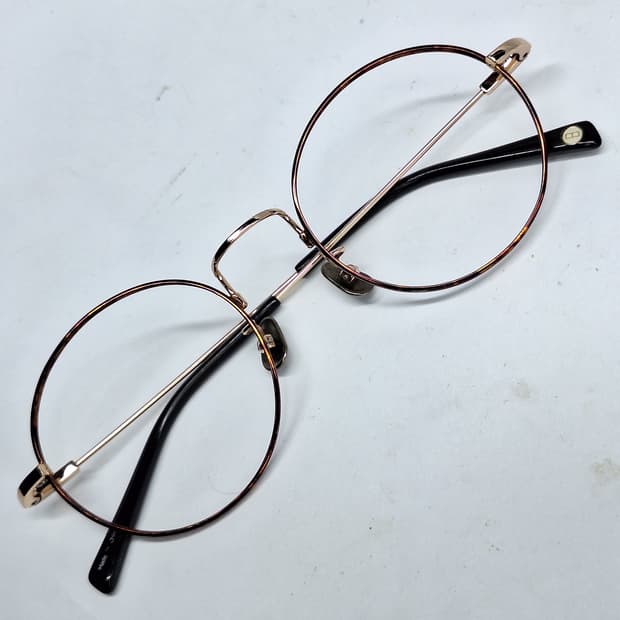 Memory Metal 형상기억합금 라운드 안경테 고탄성 일본 수입
