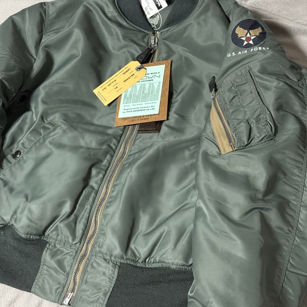 [새상품] 버즈릭슨 MA-1 L사이즈