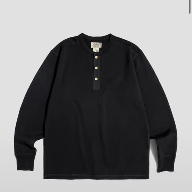 브론슨 헨리넥 블랙 XXL