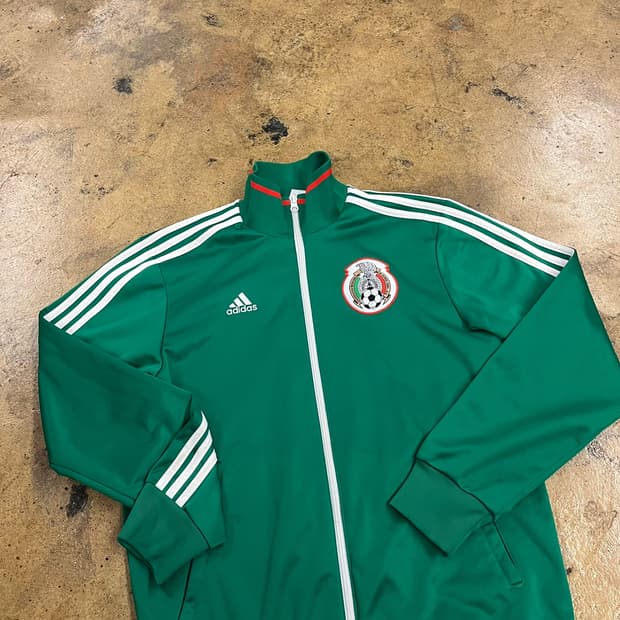 [정품/100] 아디다스 멕시코 축구 국가대표 트랙탑 져지 b17