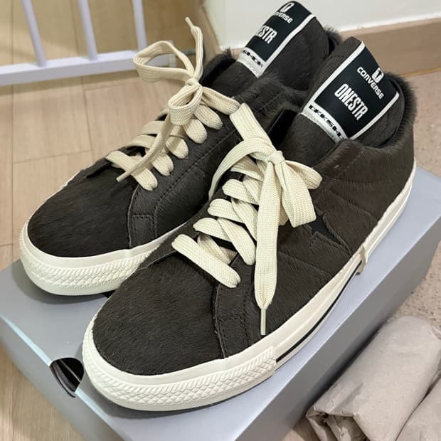 릭오웬스 다크쉐도우 원스타 10.5