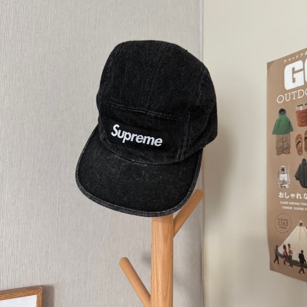 Supreme Denim camp cap 