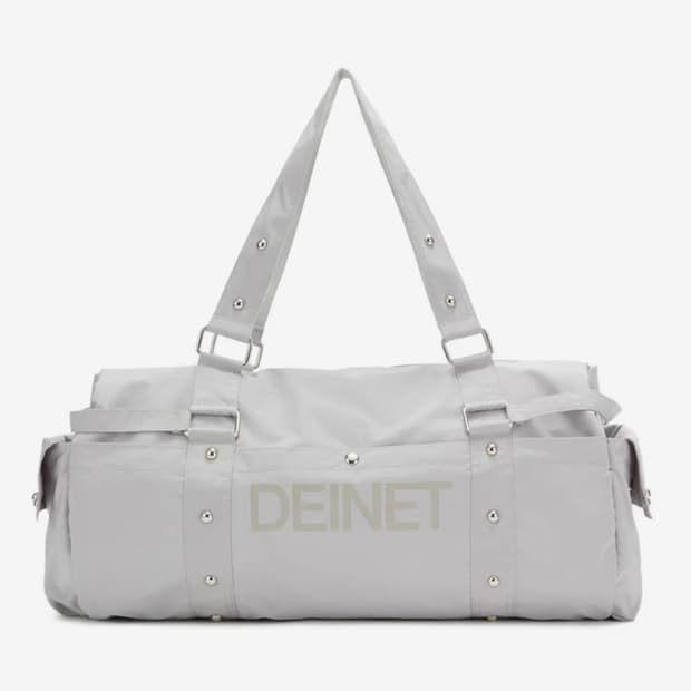 다이닛 LOGO DUFFLE BAG IN GRAY