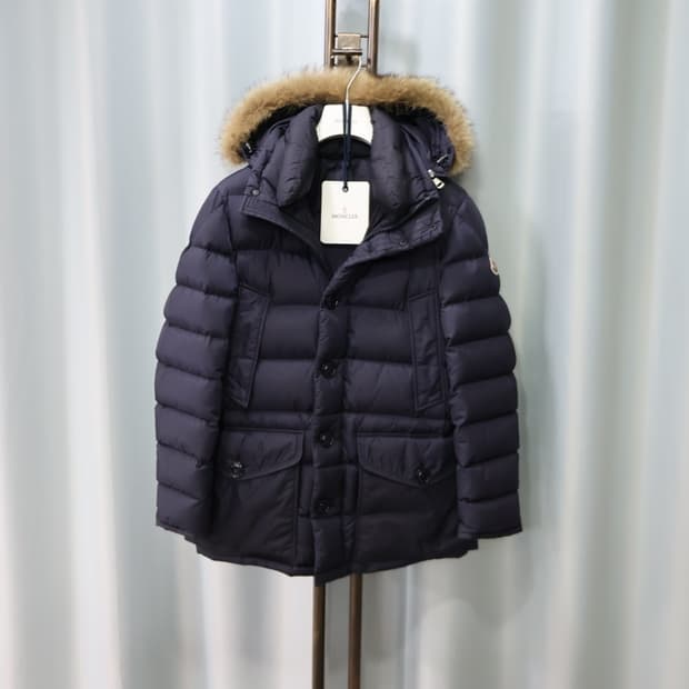 몽클레어 클루니 네이비 롱 패딩 점퍼 1/90