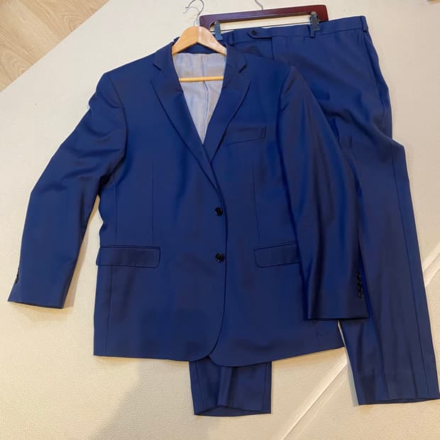 브룩스 브라더스 네이비 수트 46R