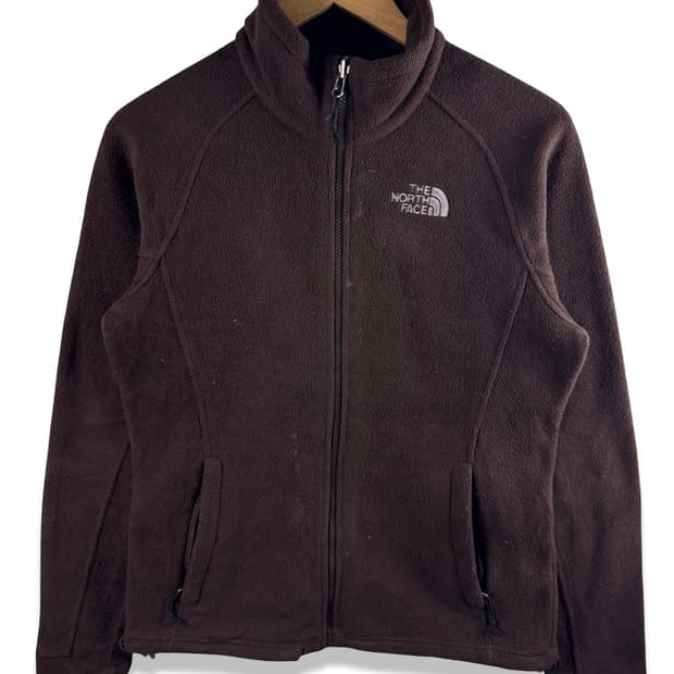 노스페이스 브라운 플리스 집업2334