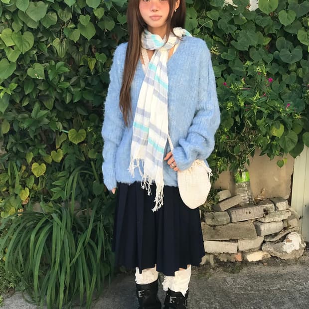 💭앙고라 블루 코디 💭