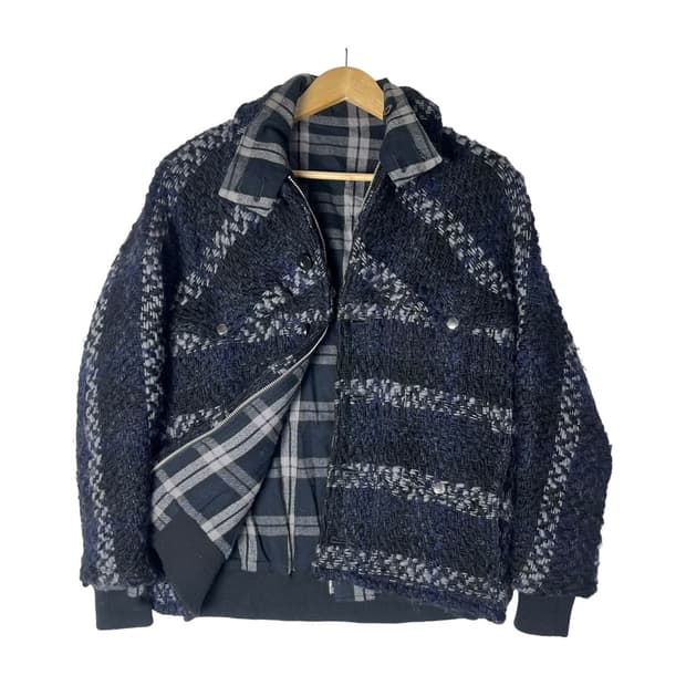 [Sacai] 15AW 사카이 리버시블 트위드 자켓