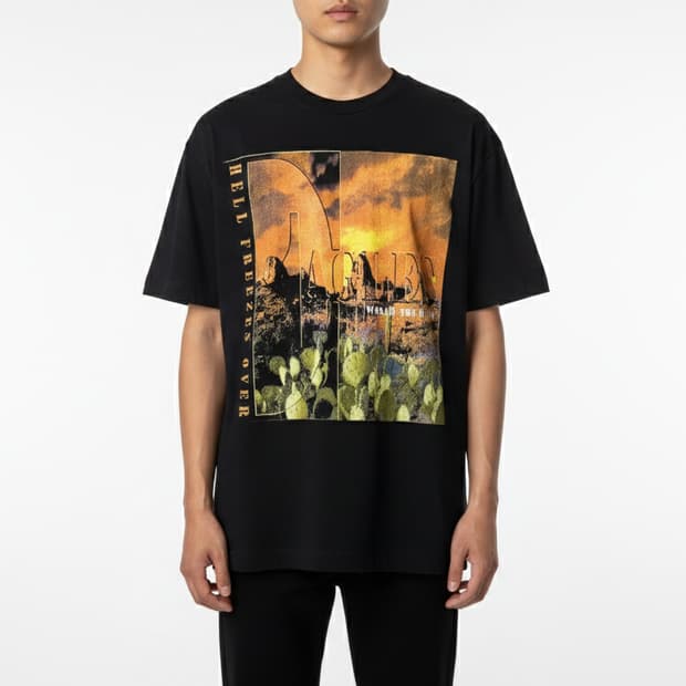 1994년 싱글 스티치 이글스 월드 투어 티셔츠