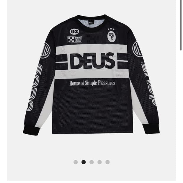 데우스엑스마키나 Off Road MX Jersey_Black M사이즈