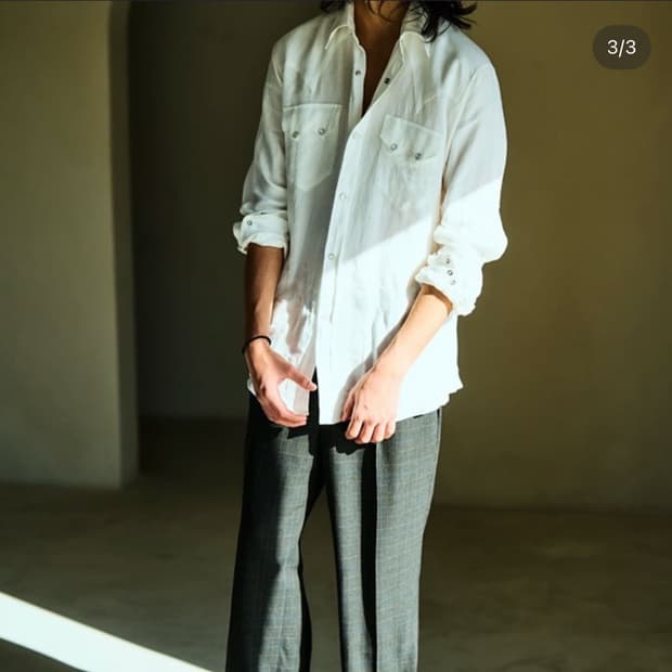 24ss maatee&sons 마티앤선즈 웨스턴 셔츠