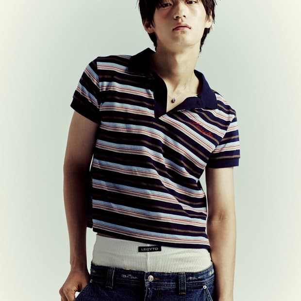 Vintage Multi Stripe PK_[Navy]