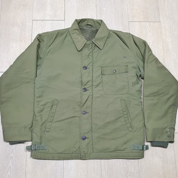 오리지널 미해군 a-2 덱자켓 m 100~105