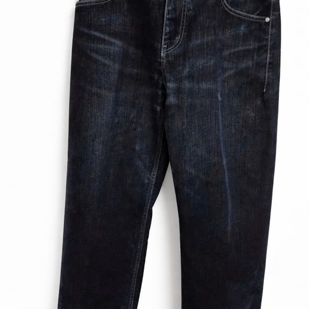 25fw 시스템옴므 네이비 벨벳 바지 스트레이트 핏 78