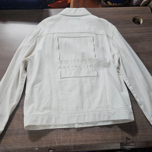 테이트 투포켓 데님자켓 L 남여가능