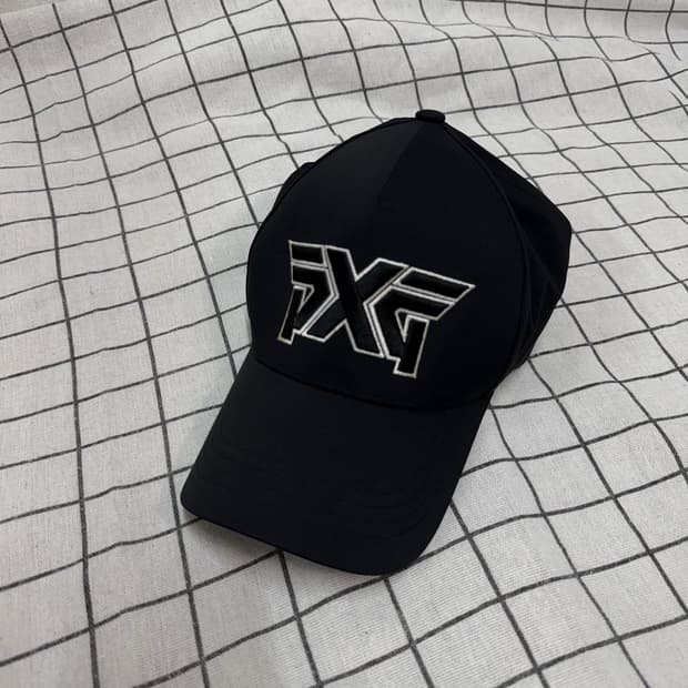 PXG 드라이핏 볼캡 모자 블랙