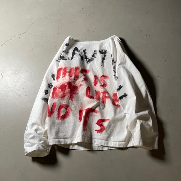  KZ ATELIER Hand Painted Artwork tee