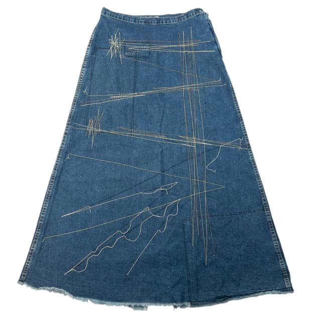 Hysteric Glamour Denim Long Skirt