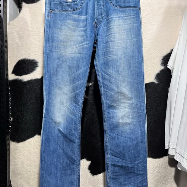 디젤 포켓 자수 데님팬츠