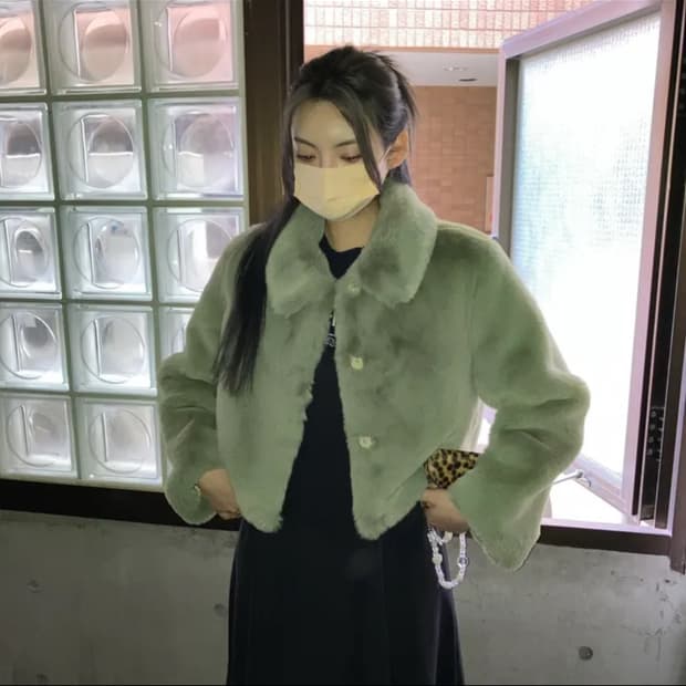 루루서울 푸딩퍼자켓 말차
