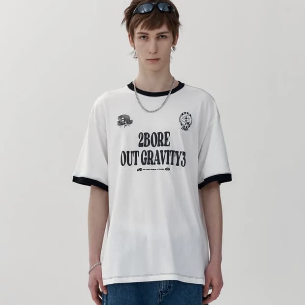 애드오프 풋볼 반팔 티셔츠 L