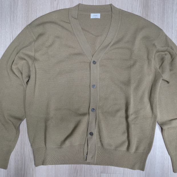 [M] 쿠어(COOR) 오버핏 울 가디건 - 모카 (실착 2회/S급)