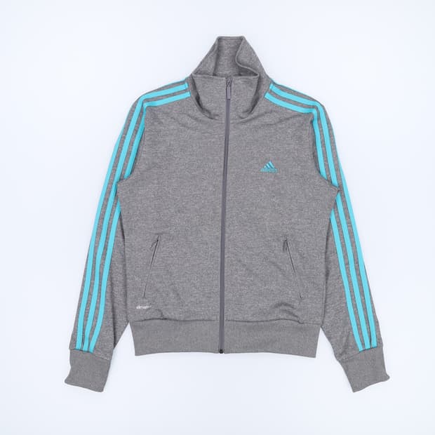 [95] 아디다스 여성 그레이 트랙탑 집업 져지 자켓 N7019