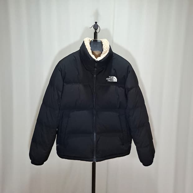 (택포) 노스페이스 리버시블 구스 플리스 자켓 105 B653