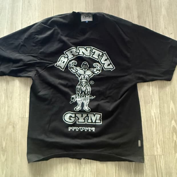 본투윈 오버핏 반팔티셔츠