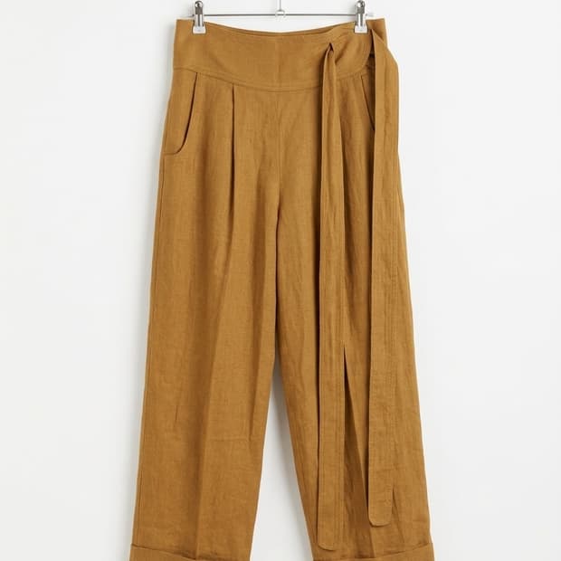 chloe by Phoebe Philo linen pants