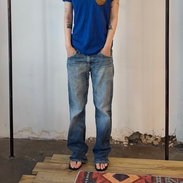 Levi’s 507 부츠컷 데님 팬츠 | 페이디드 워싱