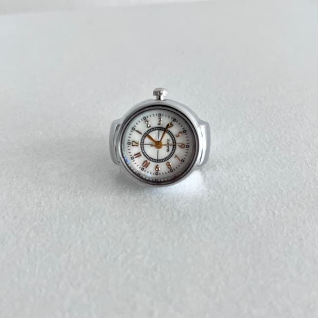 쿼츠 시계 반지