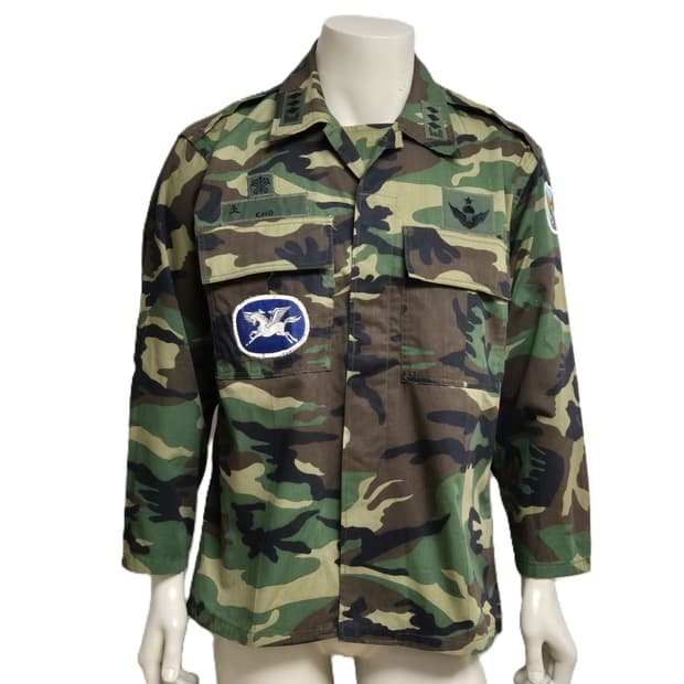 육군 구형 7공수특전여단 보병 대위 초기형 동계 전투복 상의 (XL)