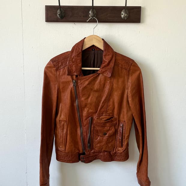 90’s Hisun 레더 자켓
