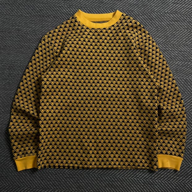 헤리티지플로스 모노그램 패턴 스웨터 o 4060