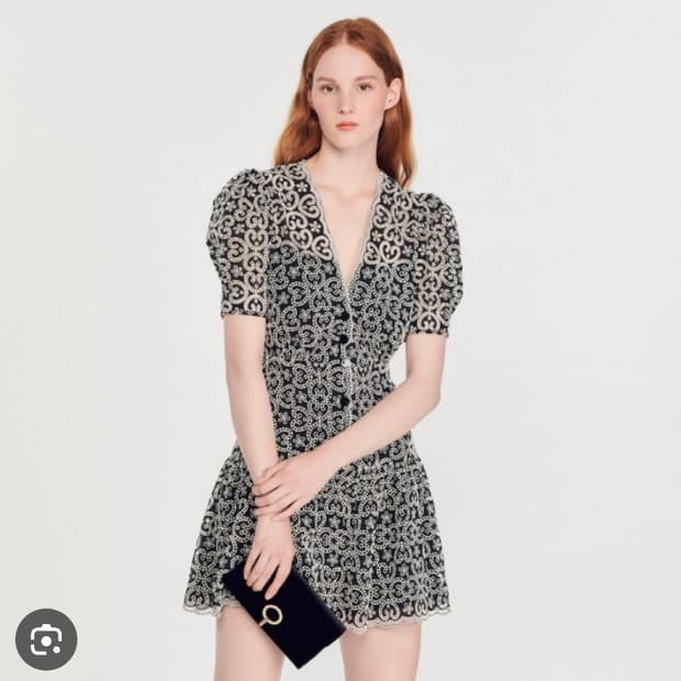 산드로 SNADRO 키퓌르 원피스 36사이즈