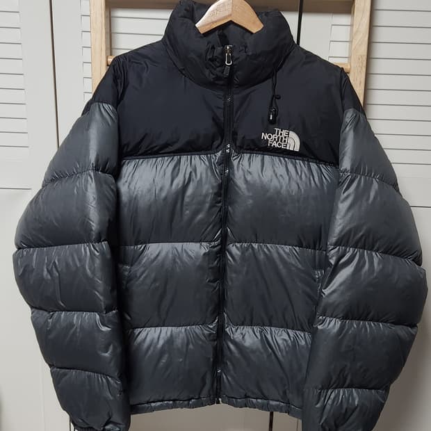 노스페이스 700 눕시 다크 그레이 패딩 자켓