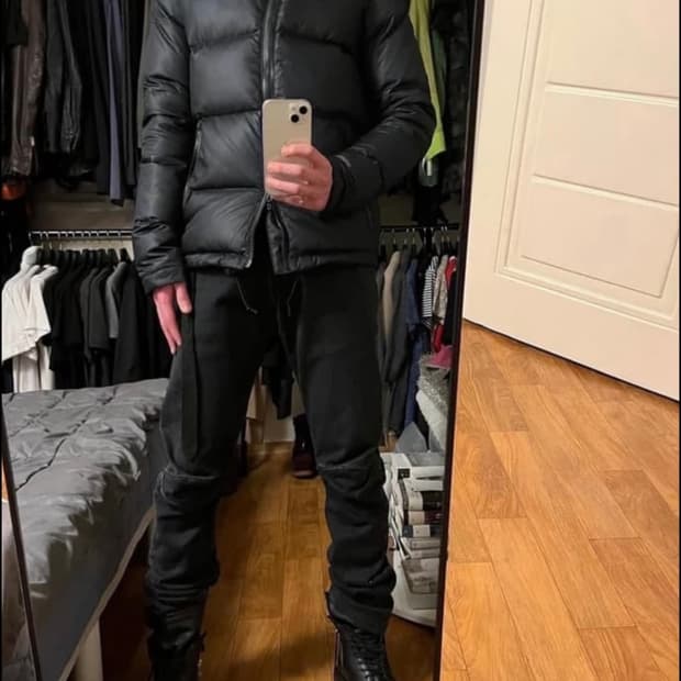 립반윙클 diagonal zip down jacket [4]