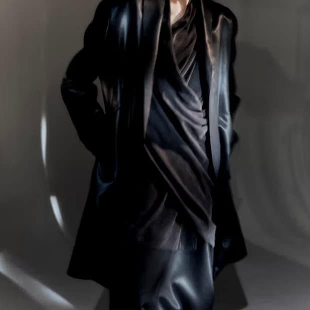 Julius fw22 드레이프 니트
