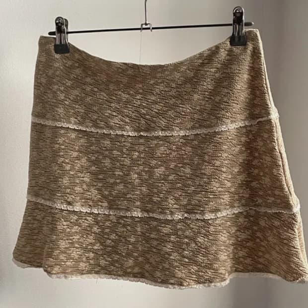 레이스 플라워 스커트