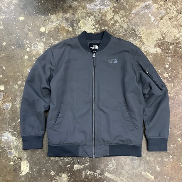 M) 노스페이스 항공점퍼 블루종 자켓