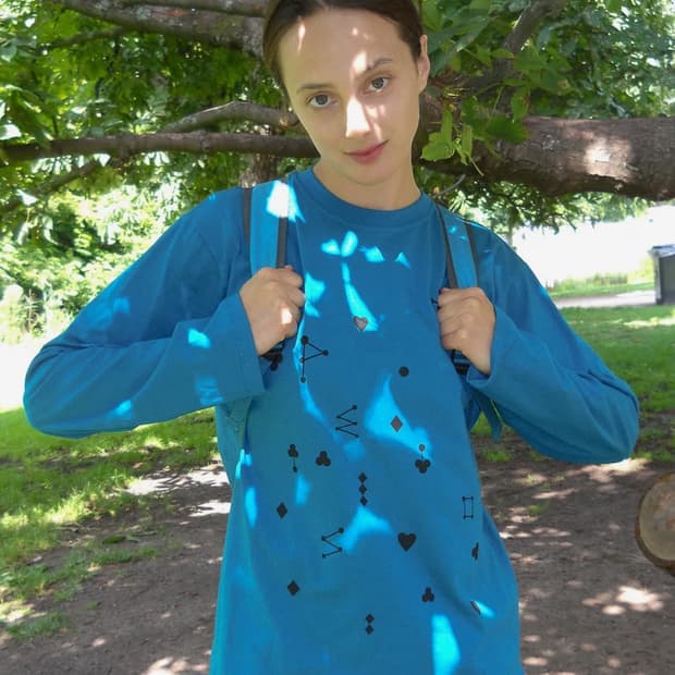 페스토 포커 긴팔티셔츠