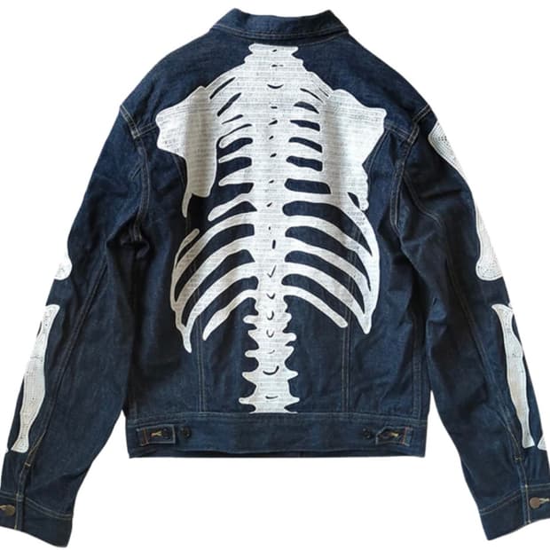 캐피탈 11.5온즈 데님 멕시칸 턱시도 웨스터너 본 자켓 인디고