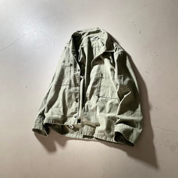 엘레펀트블랑 밀리터리 자켓