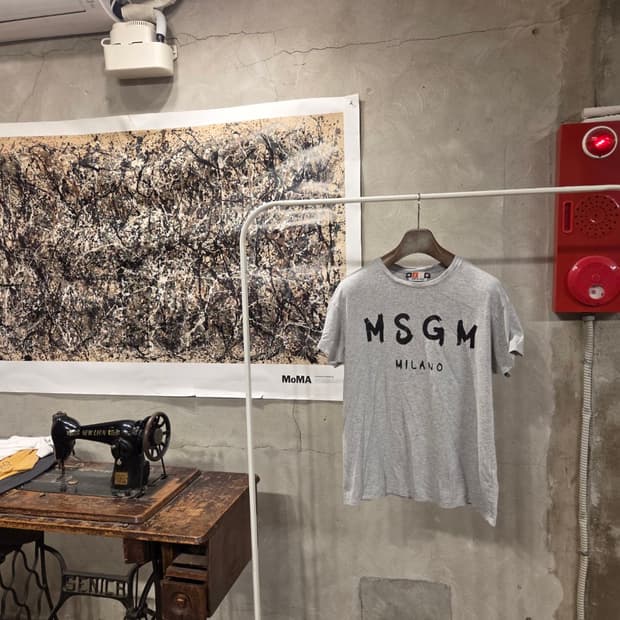 msgm 티셔츠
