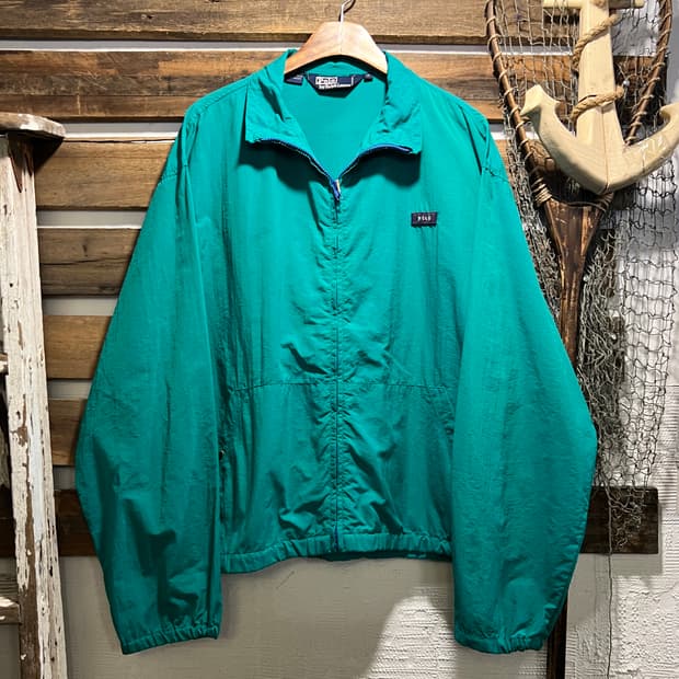 [M]90's 폴로 랄프로렌 USA 스포츠 나일론 트랙자켓