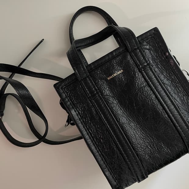 발렌시아가 바자백 블랙 xxs