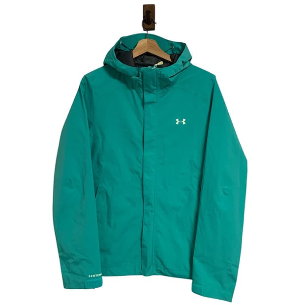 언더아머 여성 스톰3 티파니 블루 바람막이 M