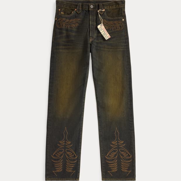 RRL 스트레이트핏 벡스힐 웨스턴 진 31/30